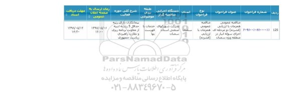 مناقصه اجرای سوله انبار