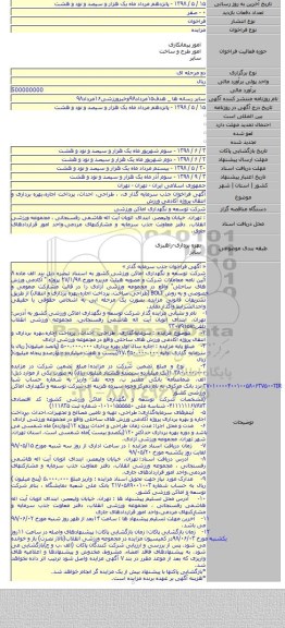 آگهی فراخوان جذب سرمایه گذار ی، ، طراحی، احداث، پرداخت اجاره،بهره برداری و انتقال پروژه آکادمی ورزش