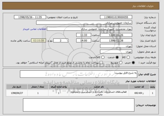 استعلام به شرح فایل پیوست