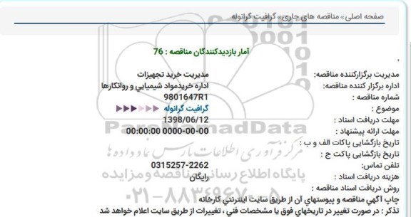 استعلام،استعلام گرافیت گرانوله 