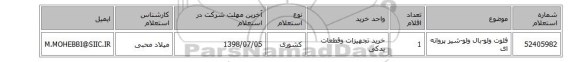 فلوت ولو-بال ولو-شیر پروانه ای