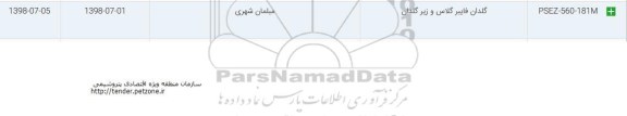 مناقصه گلدان فایبرگلاس و زیر گلدان