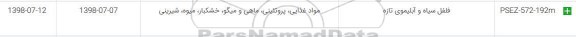 استعلام, استعلام فلفل سیاه و آبلیموی تازه 