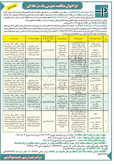 فراخوان مناقصه عمومی , مناقصه تهیه مصالح و اجرای زمین ورزشی روباز...  نوبت دوم 