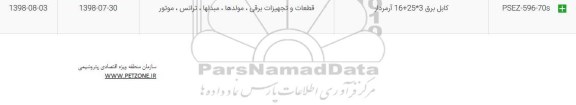 استعلام, استعلام ​کابل برق