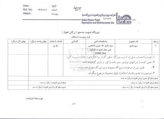 استعلام, استعلام سود مایع