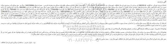مزایده، مزایده فروش شلوار لی زنانه گن دار آبی روشن و...