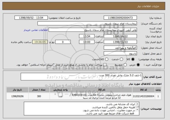 استعلام 1-نایف 3،2 مارک مانی تعداد 300 عدد-
