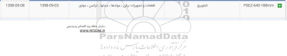 استعلام, استعلام تابلو برق 