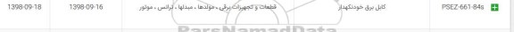 استعلام، استعلام کابل برق خودنگهدار 