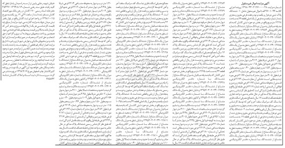 مزایده مزایده ششدانگ پلاک ثبتی 13.28 مترمربع