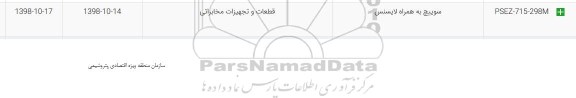 استعلام, استعلام سوییچ به همراه لایسنس 