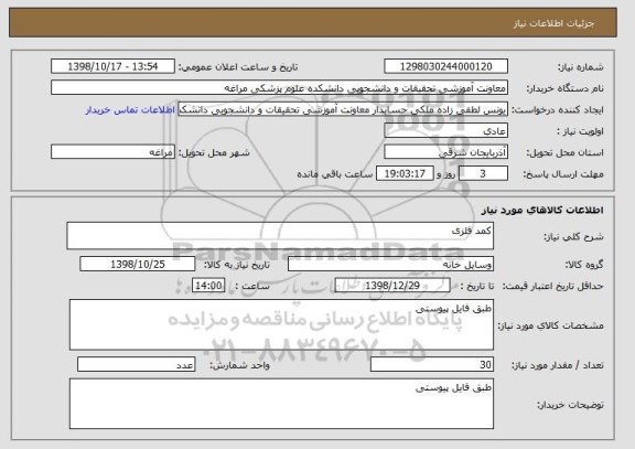 استعلام کمد فلزی