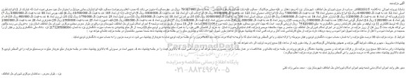 مزایده، مزایده فروش انواع باطری اصلی و... 