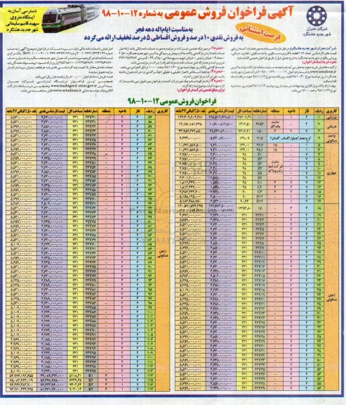 مزایده مزایده فروش 117 قطعه با کاربری مسکونی ، تجاری ، درمانی