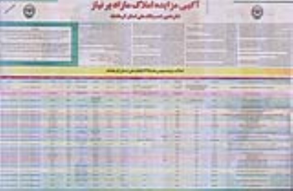 مزایده مزایده فروش املاک مازاد نوبت دوم