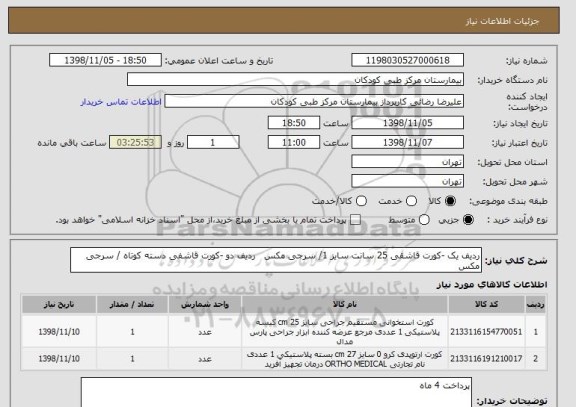 استعلام ردیف یک -کورت قاشقی 25 سانت سایز 1/ سرجی مکس   ردیف دو -کورت قاشفی دسته کوتاه / سرجی مکس