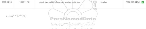 استعلام بسکویت