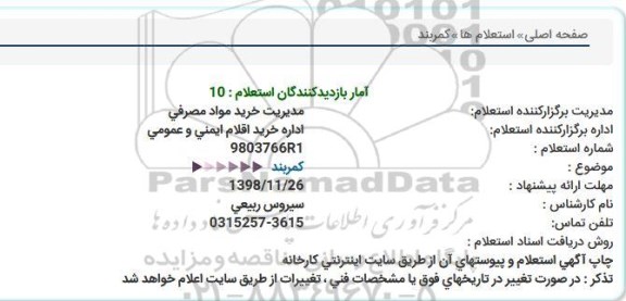 استعلام , استعلام کمربند
