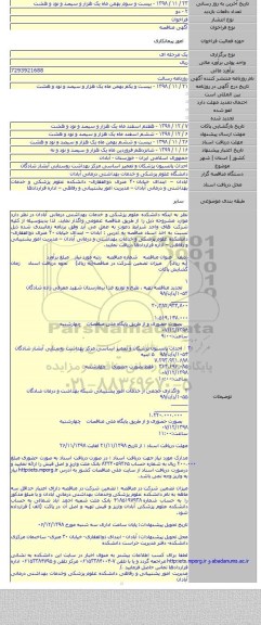 احداث پانسیون پزشکان و تعمیر اساسی مرکز بهداشت روستایی آبشار شادگان