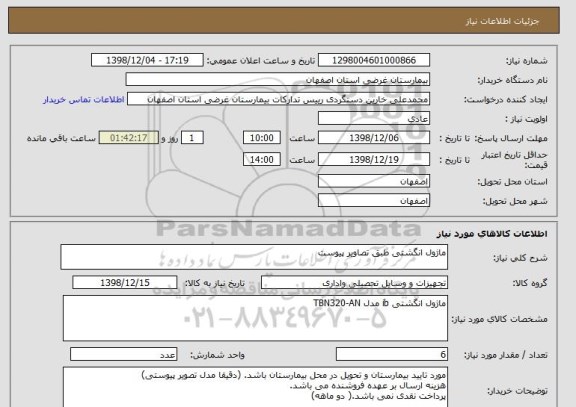 استعلام ماژول انگشتی طبق تصاویر پیوست