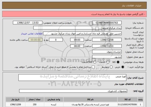 استعلام لوبیا چیتی
