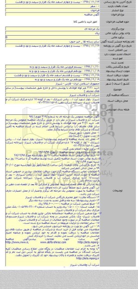 خرید ۳۱۲۰ متر لوله فولادی با پوشش داخل و خارج طبق مشخصات پیوست(  در سایز های مختلف )