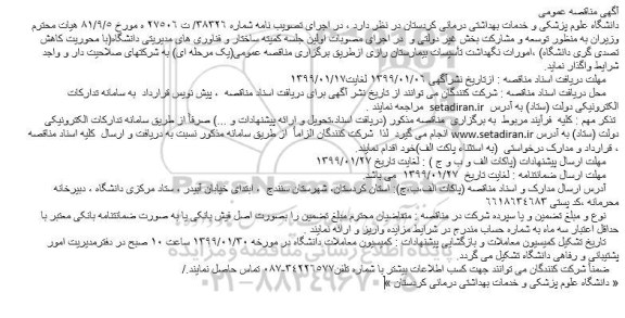 مناقصه , مناقصه توسعه و مشارکت بخش غیر دولتی