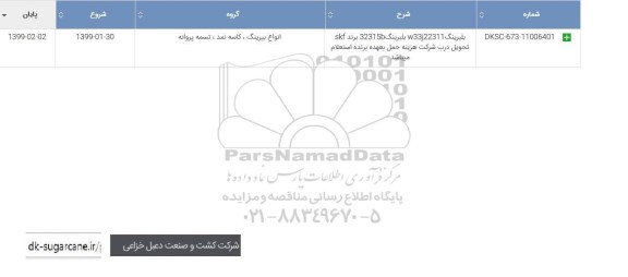 استعلام ,استعلام بلبرینگ W33J22311