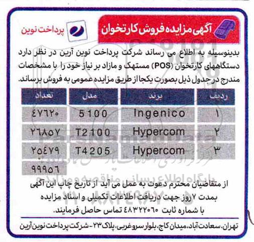مزایده ، مزایده فروش کارتخوان