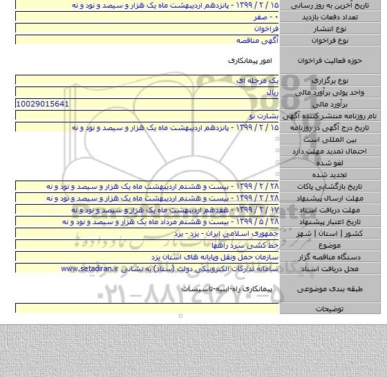 خط کشی سرد راهها