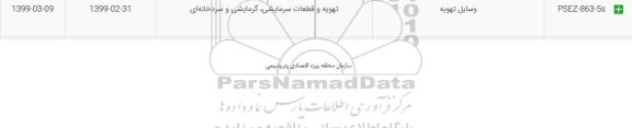 استعلام، استعلام ​وسایل تهویه 