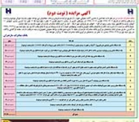 آگهی مزایده, مزایده فروش تعدادی از ماشین آلات تملیکی - نوبت دوم 