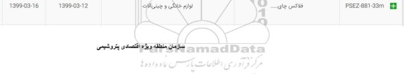 استعلام, استعلام ​فلاکس چای... 
