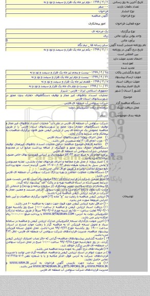 عملیات انسداد چاههای غیر مجاز و توقیف دستگاههای حفاری بدون مجوز در شهرستانهای استان فارس