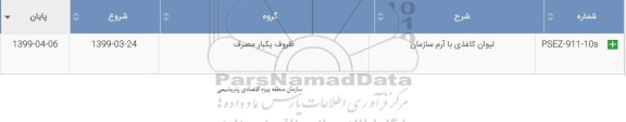 استعلام لیوان کاغذی با آرم سازمان