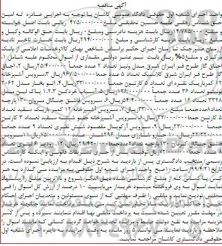 مزایده, مزایده فروش اجاق گاز طرح فر  و...