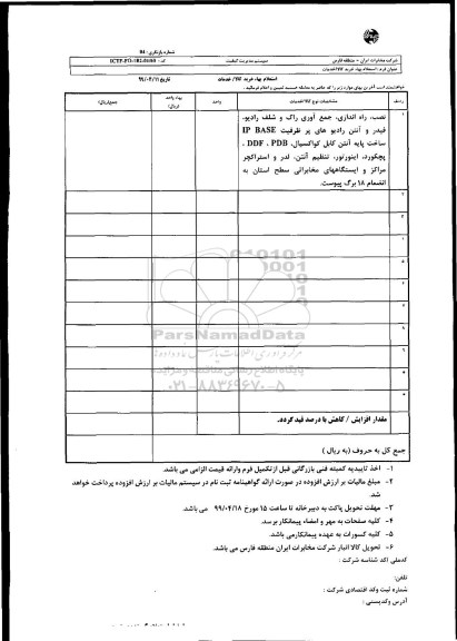 استعلام نصب ، راه اندازی ، جمع آوری راک و شلف رادیو