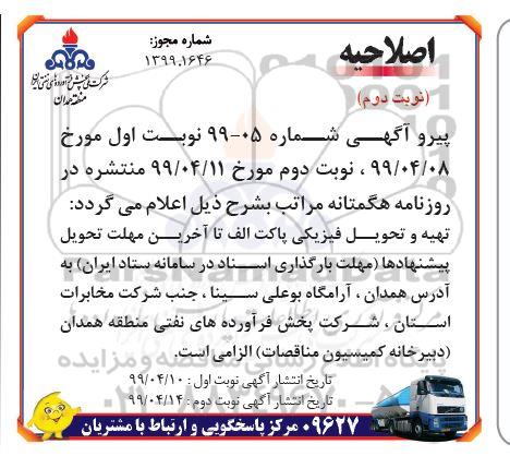 اصلاحیه مناقصه عمومی, مناقصه تامین خودروی استیجاری سبک