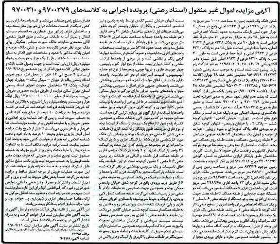 مزایده ,مزایده ششدانگ یک قطعه زمین 1000 مترمربع