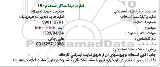 استعلام، استعلام آبند 