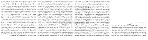 مزایده ، مزایده دو دانگ و سی هزارم دانگ مشاع از چهار دانگ و...