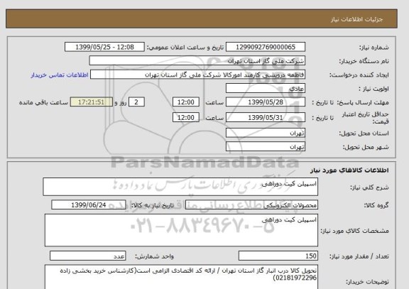 استعلام اسپیلن کیت دوراهی