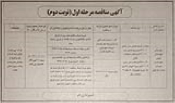 مناقصه ، مناقصه ایجاد و توسعه فضای سبز - مرحله اول نوبت دوم 