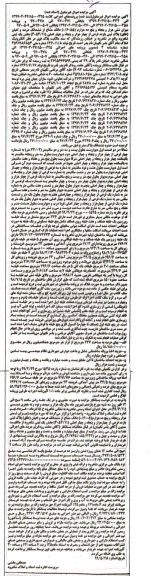 مزایده، مزایده 0.6055 دانگ مشاع از ششدانگ عرصه و اعیان