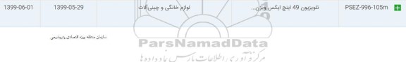 استعلام ،استعلام لوازم خانگی و چینی آلات 