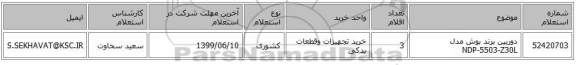 دوربین برند بوش مدل NDP-5503-Z30L