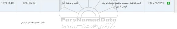 استعلام، استعلام کاغذ یادداشت چسبدار ماشین دوخت کوچک قیچی اداری