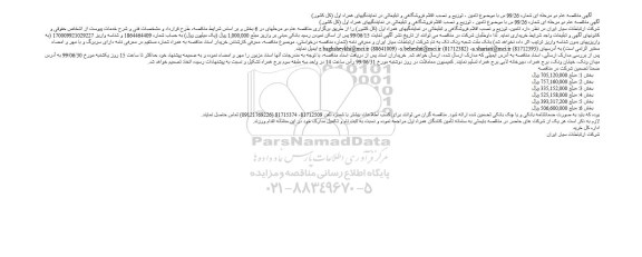 مناقصه، مناقصه تامین، توزیع و نصب اقلام فروشگاهی و تبلیغاتی