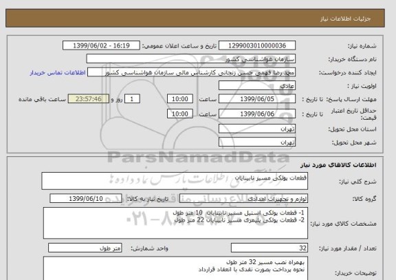 استعلام قطعات پولکی مسیر نابینایان